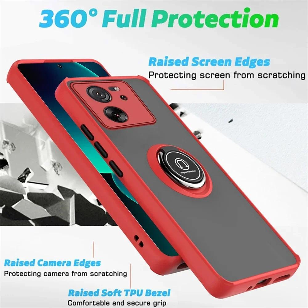Магнитный матовый чехол для Xiaomi Mi 13T 12T 11T 13 12 12X 12S 9T 10T 10 Pro 14 11 Ultra Lite 5G Ne противоударный чехол Funda