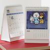 BT21 2026 Настольный календарь с листом наклеек в качестве бонуса – Официальный K-pop персонаж, настольный планер