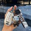 Чехол для ключей Infiniti для QX50, QX50L, QX70, Q70L, QX60, FX35 - Женская сумка-оболочка для автомобильного ключа с пряжкой