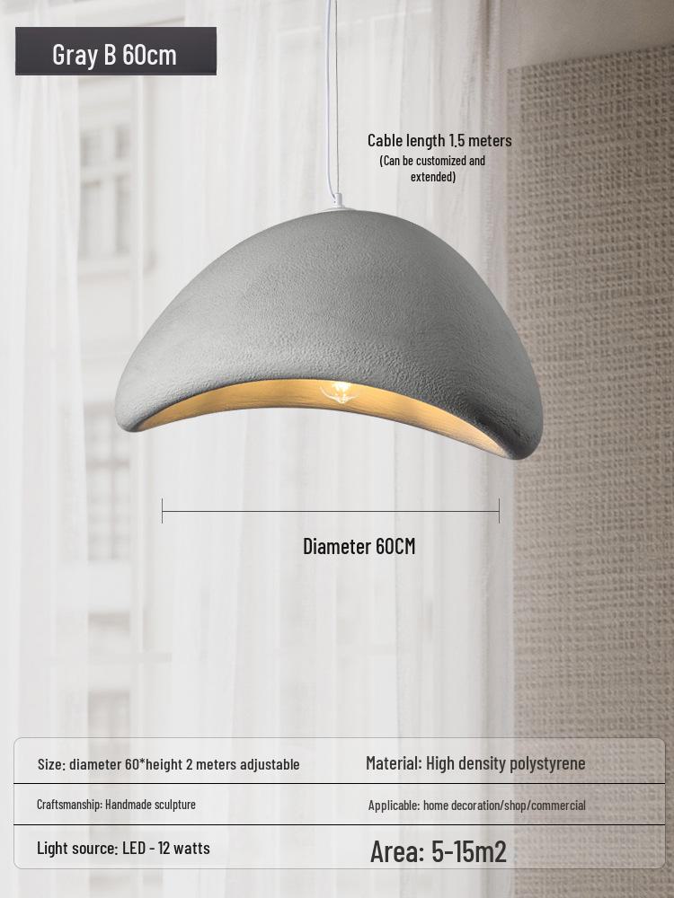 Дизайнерская люстра Ваби-Саби для кофейни и B&B Yuanbao