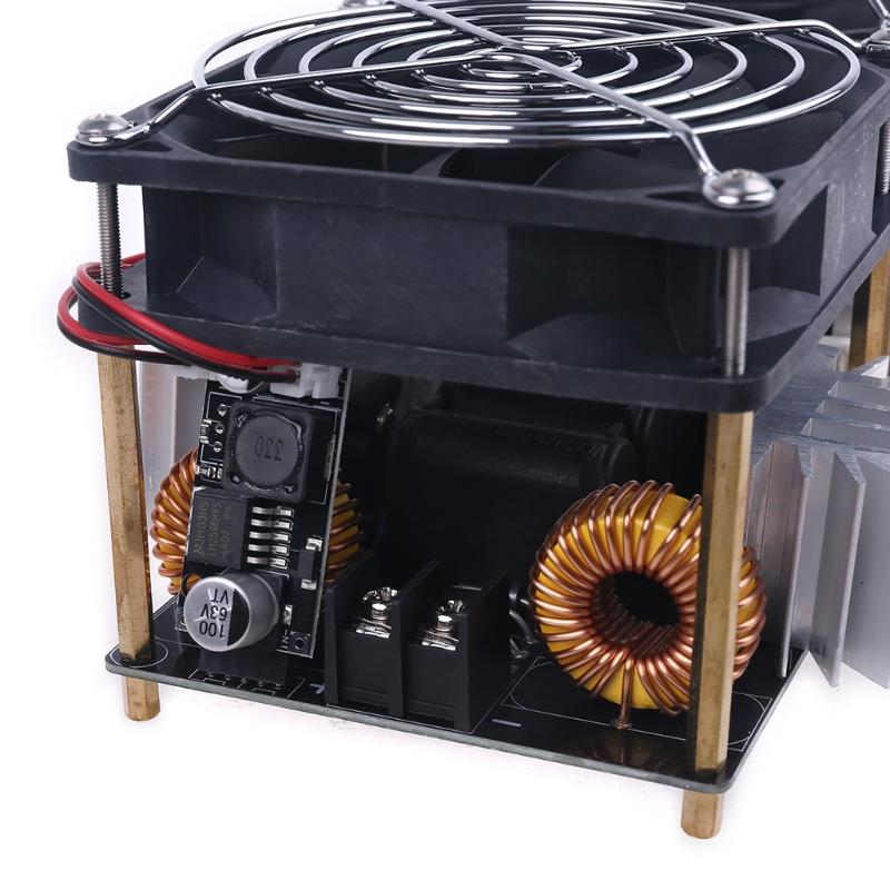 2000W 50A ZVS Induction Heating Board Heater Module Flyback River Issipation Coil  Fan with Copper Tube