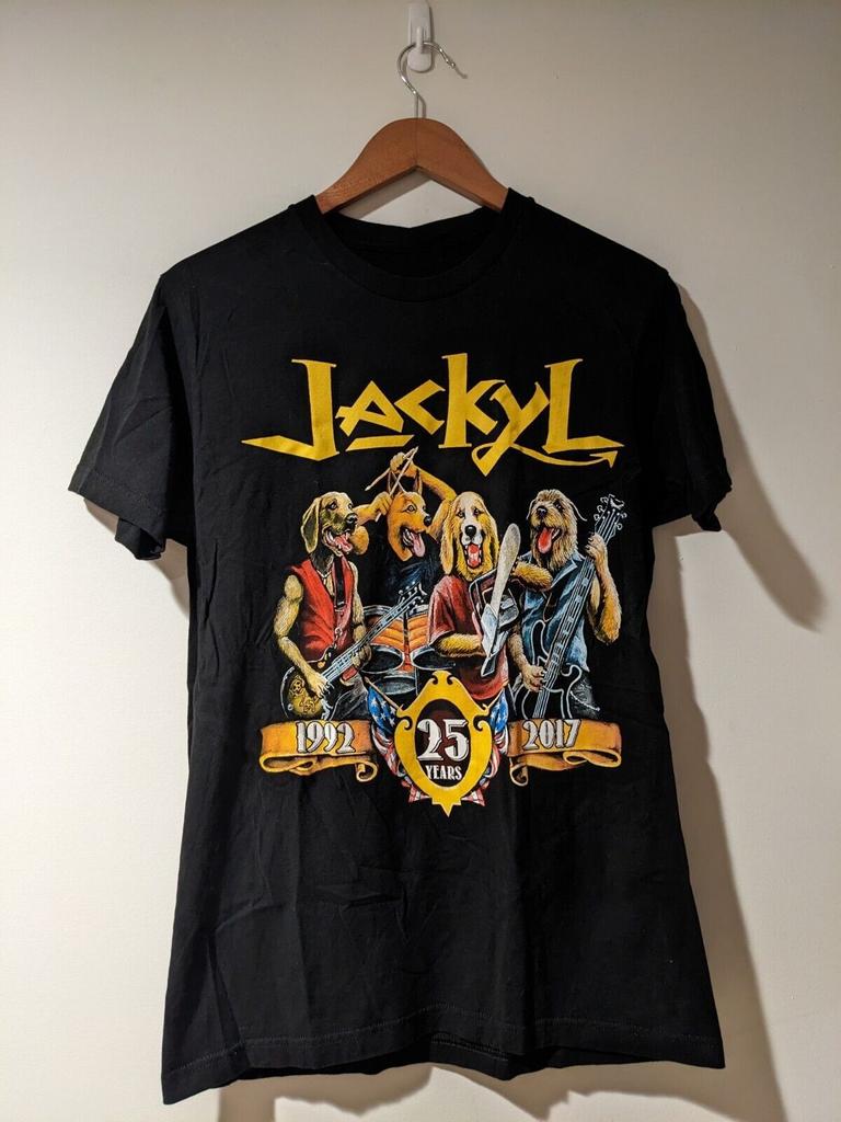 Vtg Jackyl Band Gift For Fans Cotton Black Full Size Men Women Shirt UR134