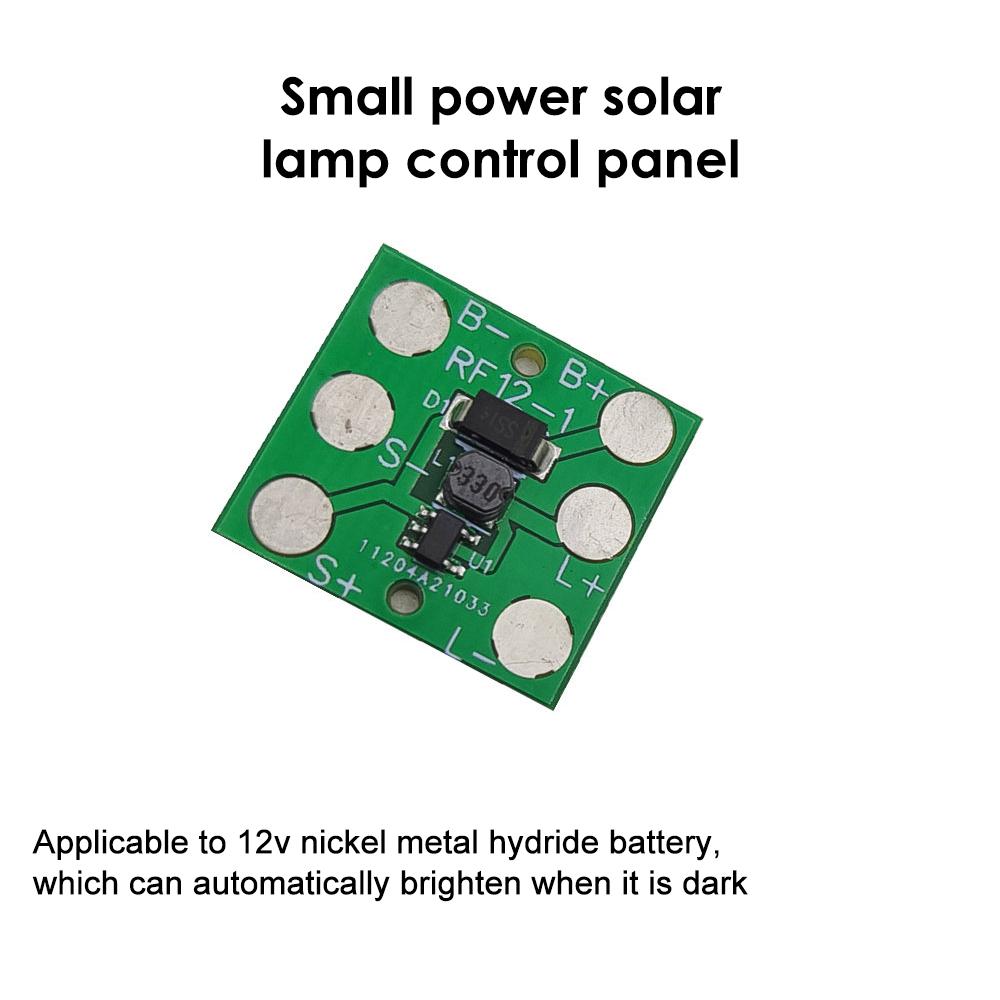 1.2V Контроллер для солнечного садового фонаря-фонарика, модуль схемы дорожного светильника с Ni-MH аккумулятором для домашнего солнечного ландшафтного освещения