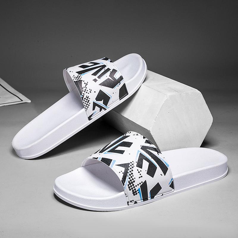 Summer outerwear trendy fashion soft bottom non-slip slipper men's slippers