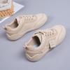 2025 Women's Autumn Soft Sole Non-Slip Leather Sneakers - Lightweight, Wear-Resistant, All-Match White Casual Shoes