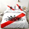 Atletico River Plate 3pc set Perfect for bedroom use Comfortable bedding set includes a duvet cover and two pillowcases Ideal birthday or Christmas gi