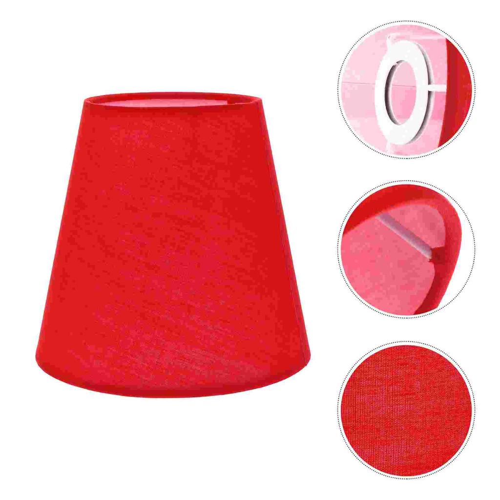Fabric Lampshade Accessories Protector Holder Cloth Shades Accessory Desk