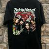 Tokio Hotel Группа Для Фанатов Черная S 2345xl Унисекс Футболка Винтажная Удобная Повседневная Немного Уличная Одежда Универсальная Мягкая