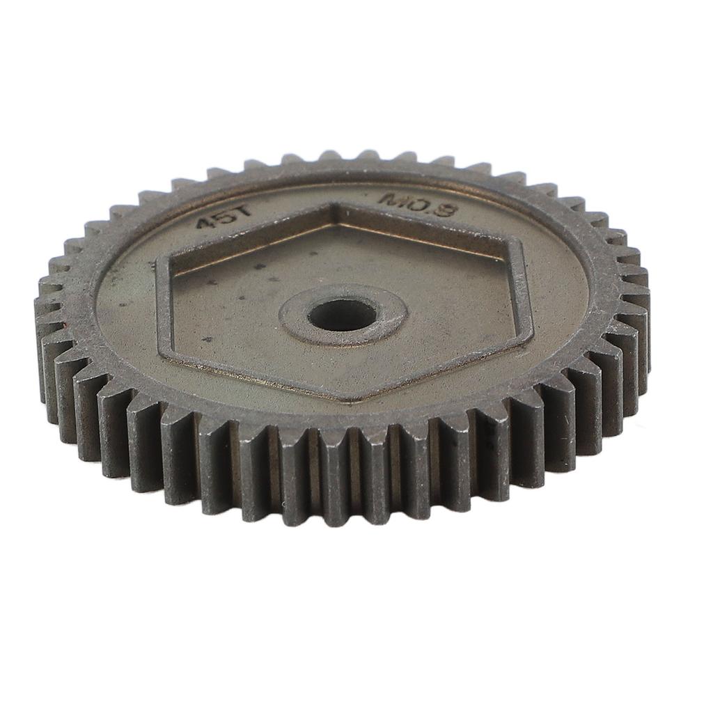 RC Spur Gear 45T M0.8 8053 High Performance Steel Spur Gear Replacement for 1/10 Scale RC Crawler