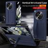 OnePlus Open Full Coverage Protective Case With Wrist Strap Stand Shockproof PC Cover Foldable Phone