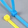 100 шт. Пластиковые многоразовые кабельные стяжки-молнии Нейлоновые ремешки-липучки Стяжки Самозатягивающиеся Узел-петля Свободный узел-петля Перерабатываемый Органайзер Съемный