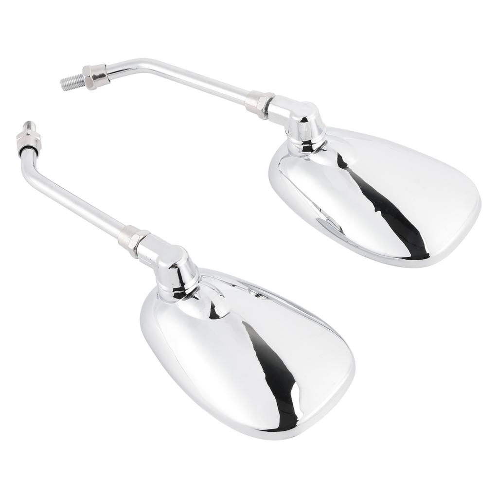 Пара черных зеркал заднего вида M10 для Yamaha V-Star XVS650 1998-2004 XVS1100 00-09