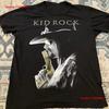 Винтажная футболка Kid Rock Gun Country Band Черная Хлопок Все Размеры Hrb141 Универсальная Стильная Немного Растягивающаяся Винтажная