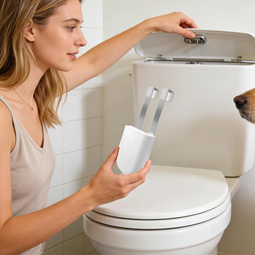 Toilet Tank Cleaner Tablet Holder Organizer Shelf Toilet Bowl Tablets Holder for Bathroom Home Apartment School Dorm Hotel