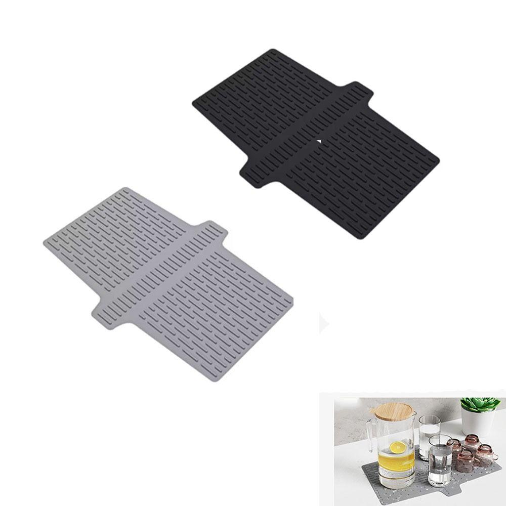 Термостойкий разделитель для раковины Защитный коврик Силиконовый коврик-седло для раковины Подставка для сушки посуды Столешница