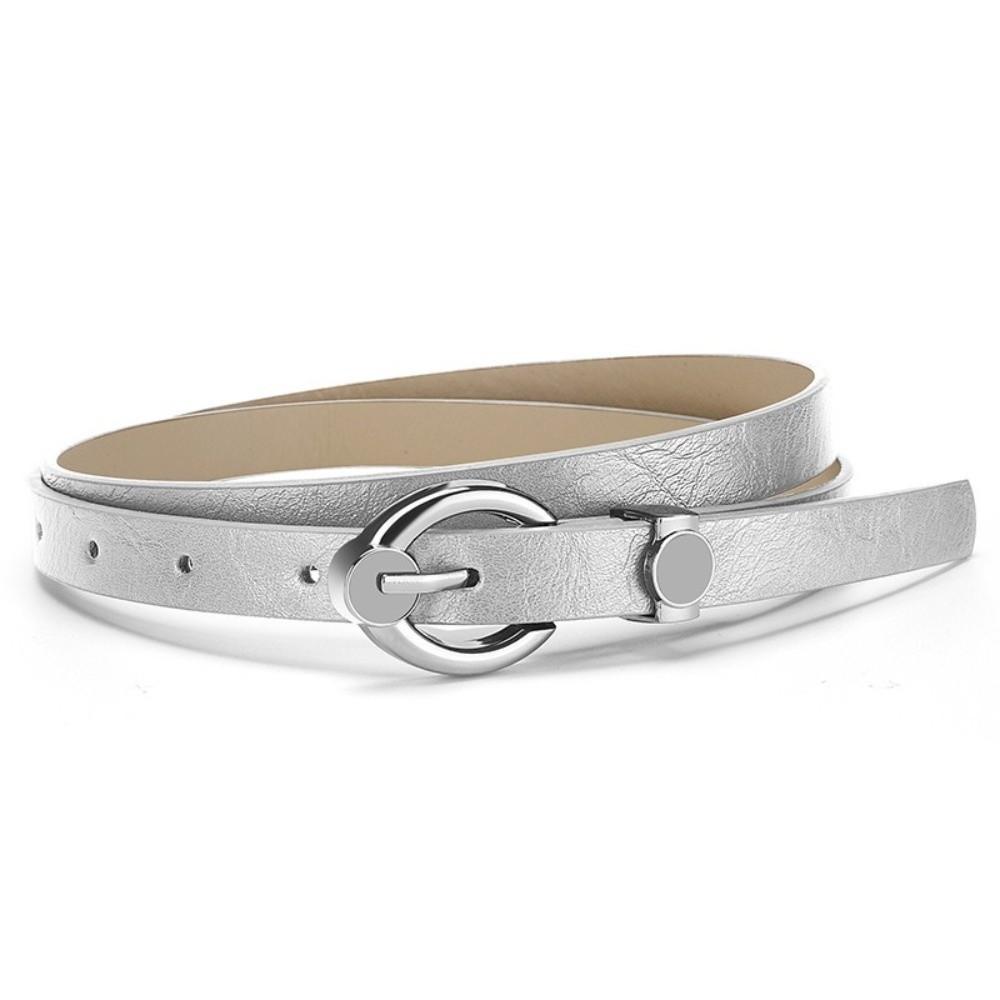 Харадзюку Тонкий Поясной Ремень Сплавленная Пряжка-Булавка Панк Пояс Модные Джинсовые Ремень Для Женщин