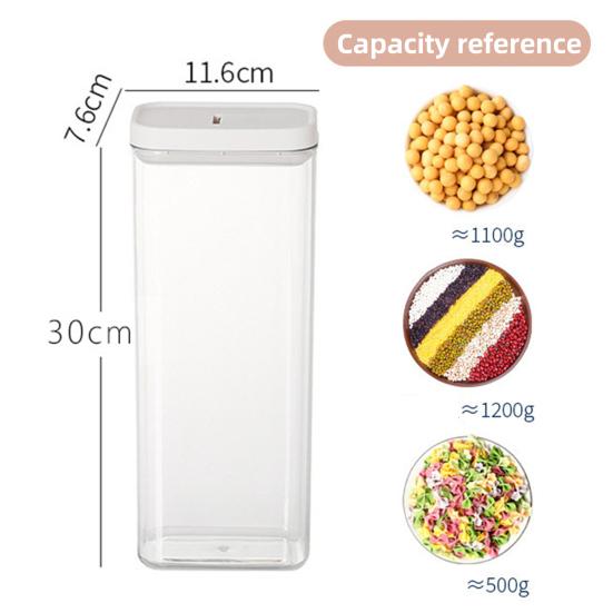 Sealed Tank Food Storage Container with Lid Moisture-Proof Dust-Proof Large