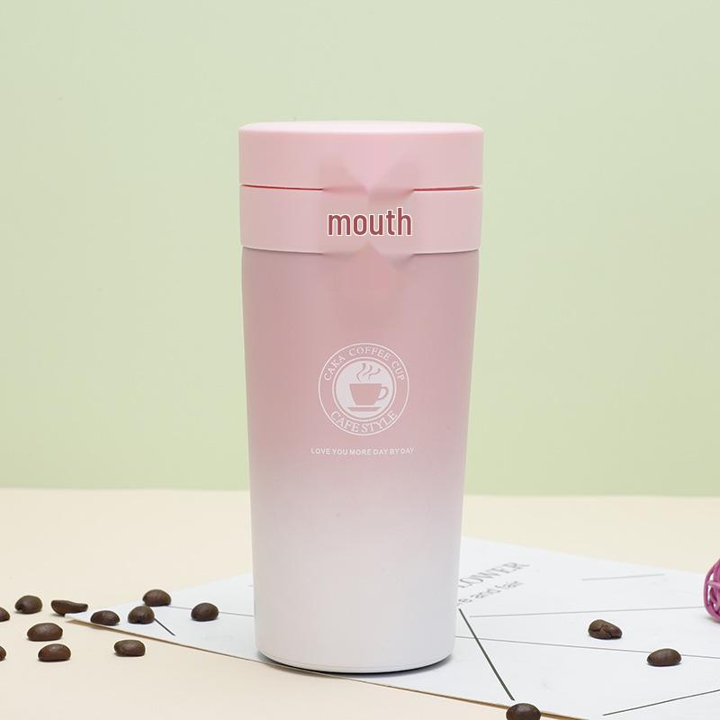 Портативная термокружка для кофе из нержавеющей стали 304 для использования на улице и в автомобиле