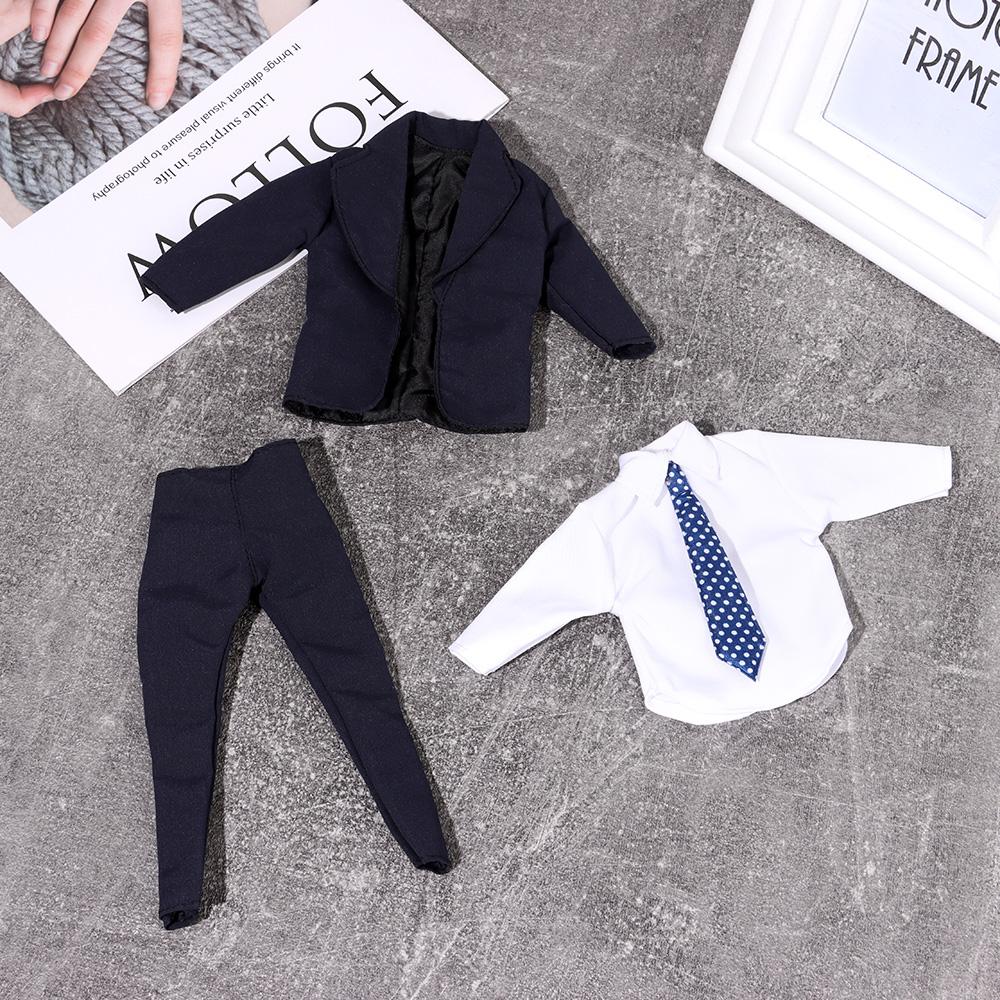 Man Male Doll Doll Pants Wedding Party Suit 1/6 Doll Clothes Casual Suit Daily Wear Male Doll Shirt