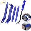 5PCS Car Removal Tool Portable Vehicle Panel Audio Trim Fastener Removal Tool Set Nail Puller Practical Car Repairing Hand Tools