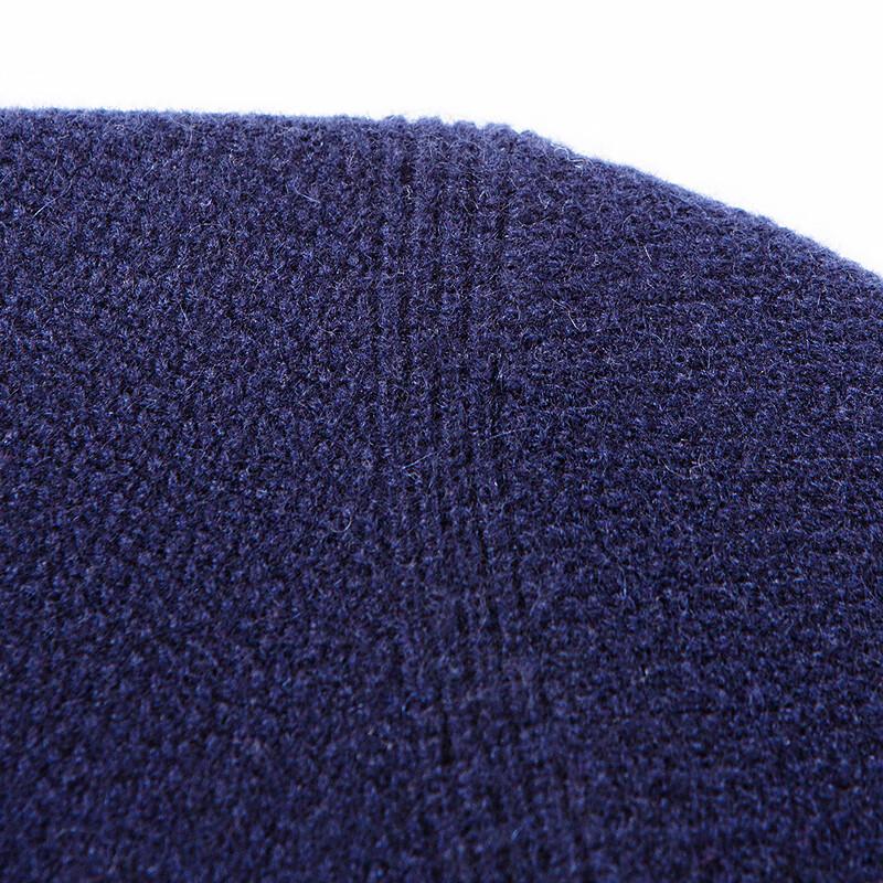 Мужской кашемировый свитер FAPAI с отложным воротником