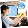 VORCOOL 2pcs Car Sun Shade Film Sunshade Cartoon Car Blind Sun Shade Curtain Sun