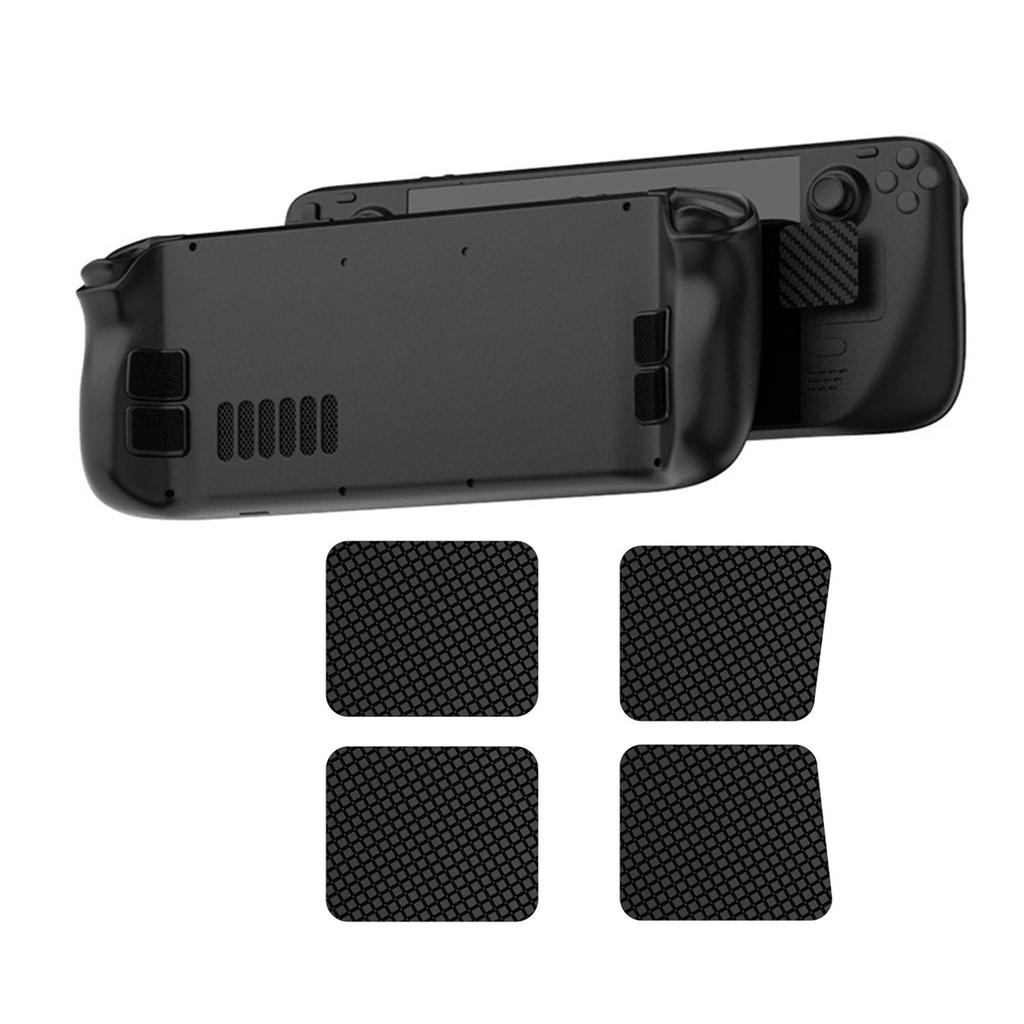 Для Steam Deck Host Protection-Decal Set Scratch-Stick Dust-Plug Touchpad Sticker Наклейка на заднюю кнопку Trackpad Decal