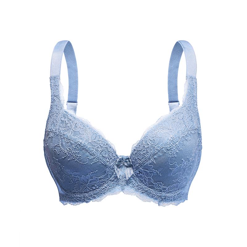 Сексуальный кружевной женский бюстгальтер больших размеров на косточках, бюстгальтер с эффектом пуш-ап, женское белье Femme