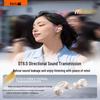 Jinyun i21 Беспроводные наушники-клипсы с открытым ухом Bluetooth