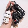 Premium Deadpool Star Wars Keychain Darth Vader Keyring Pvc Couple Bag Car Charm