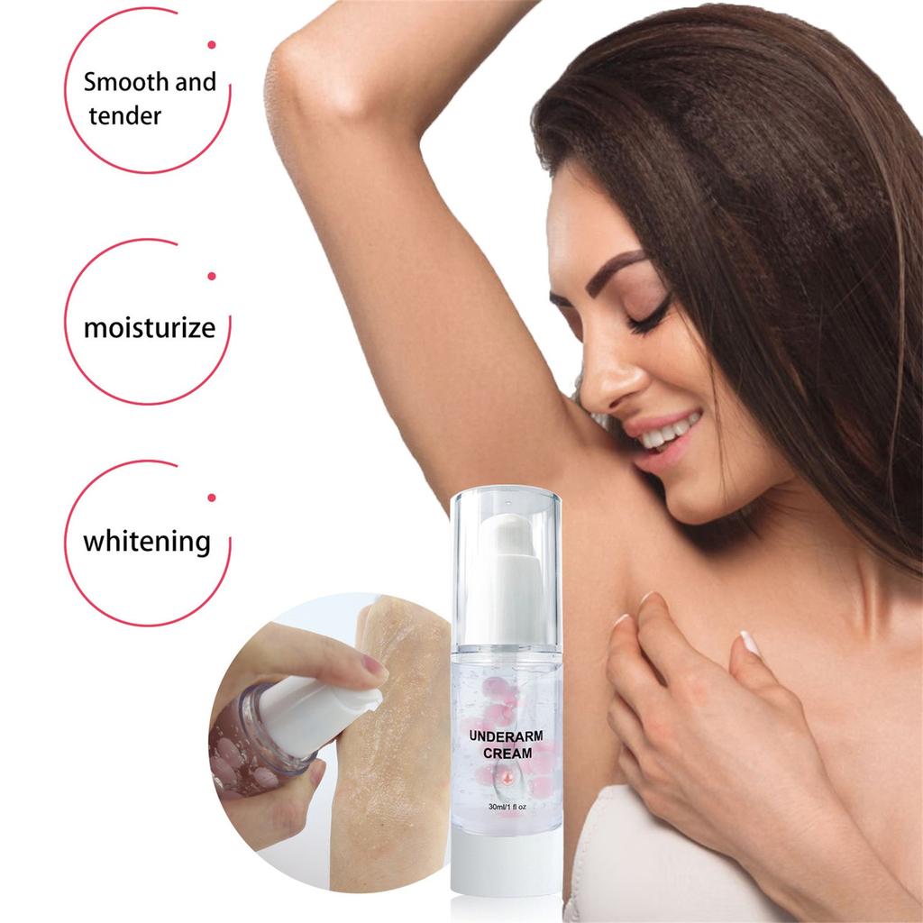 Whitening Armpits Cream, Whitening Cream, Armpits Skin Moisturizing Brightening Cream,Natural Herbal Extract 30ml