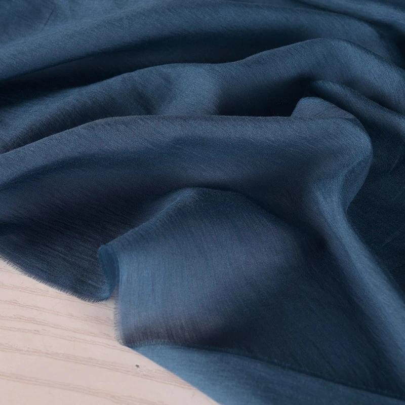 100x150 см шелковый хлопковый материал ткань однотонная для нижней подкладки юбки одежда ткань одежда DIY швейная оптовая продажа