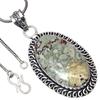 Pendant Designer Jasper Gemstone Valentine'Day Ethnic Silver Jewelry 1.75"
