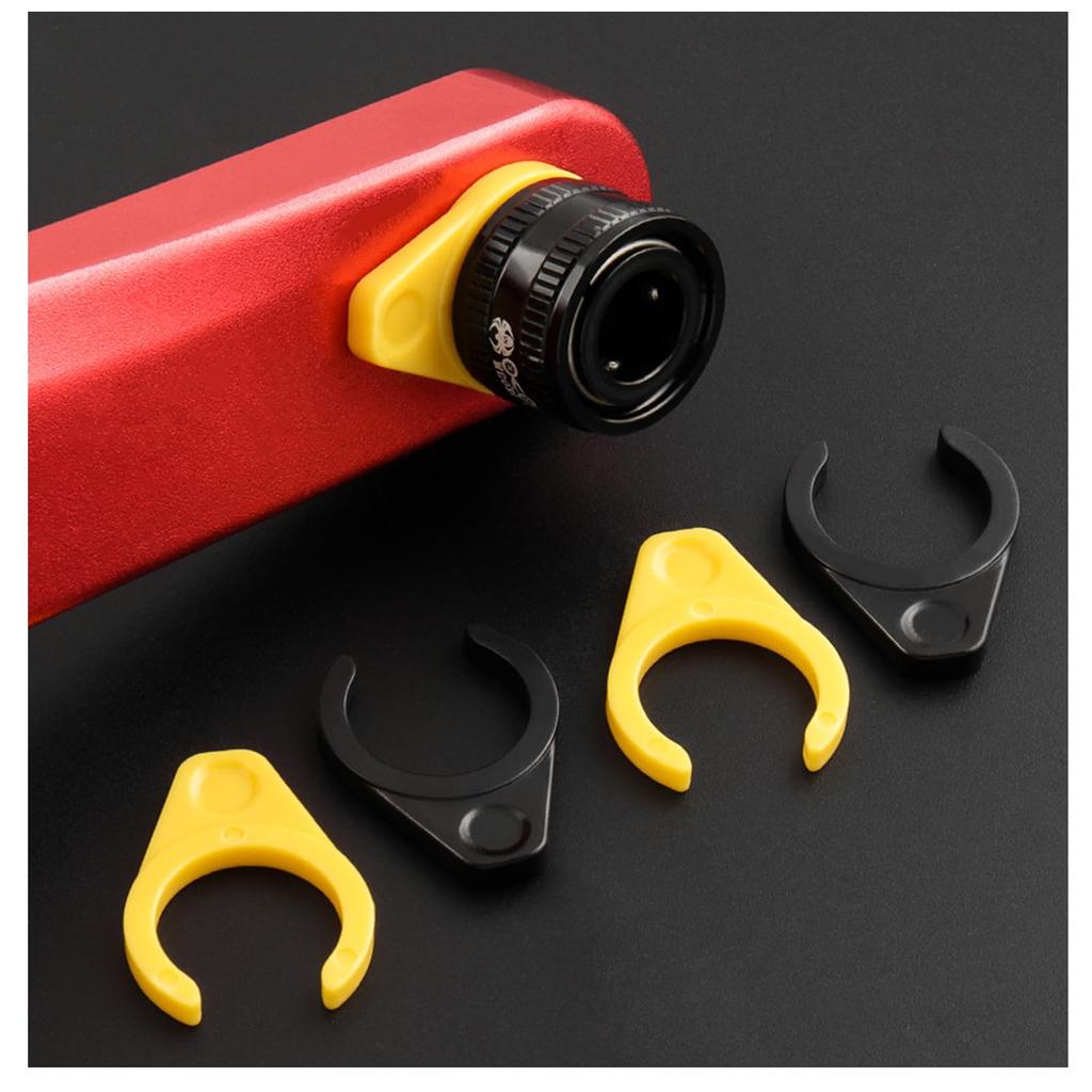 20pcs Bicycle Pedal Quick Release Lock Plastic Bicycle Clip Pedal Cover Bicycle Practical Cycling Parts (Yellow) [Item]