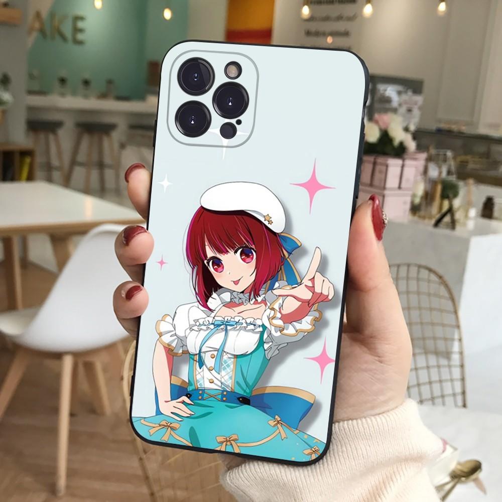Чехол для телефона Oshi No Ko для iPhone 15 6 7 8 Plus 11 12 13 14 Pro SE 2020 MAX Mini X XS XR Задняя крышка Funda