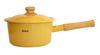 Кастрюля Fuji Enamel Beams Simple 18 см желтая BMS-18SD Y
