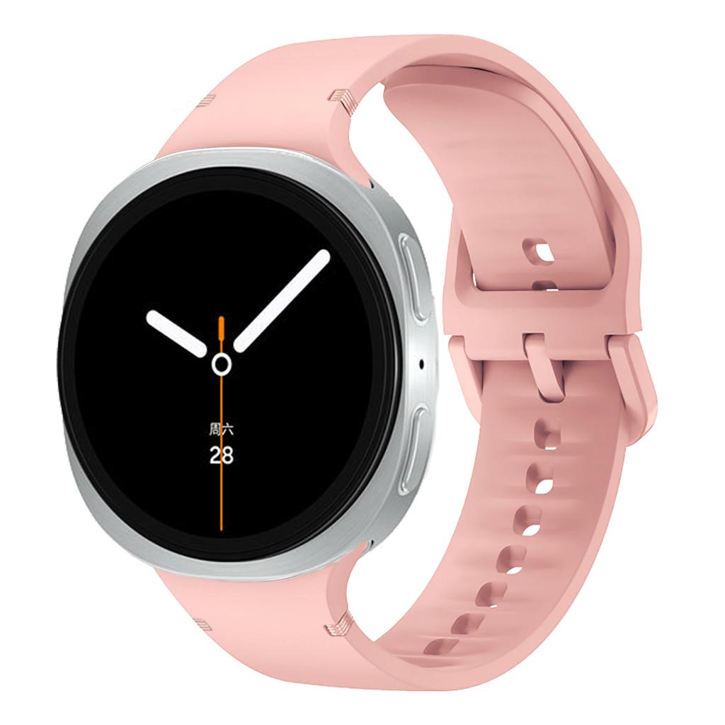 Спортивный силиконовый ремешок для Samsung Galaxy Watch 8 Ремешок 44 мм 40 мм Аксессуары correa pulseira Браслет Galaxy Watch 8 classic 46 мм