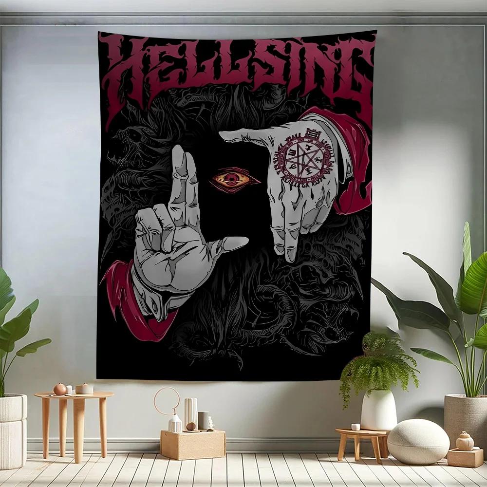 HHellsing Красочный Гобелен Настенный Бохо Настенные Гобелены Мандала Настенное Искусство Декор