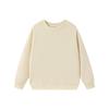 Fashionable 330g Oversized Casual Men's American Streetwear Solid Color Crew Neck Sweatshirt - Men's Fall Winter Basic Sweatshirt