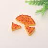100pcs Mini Pizza Set Miniature Christmas Decoration Kitchen Doll House Resin Crafts Accessory