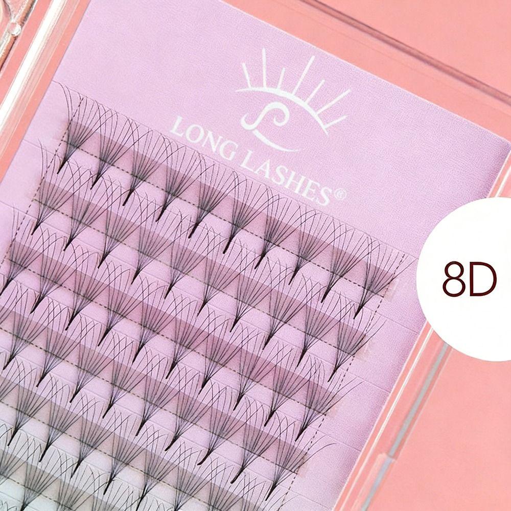 8D Volume Artificial Eyelashes 6D Volume Grafting Eyelashes Volume Fans Cosmetic Use