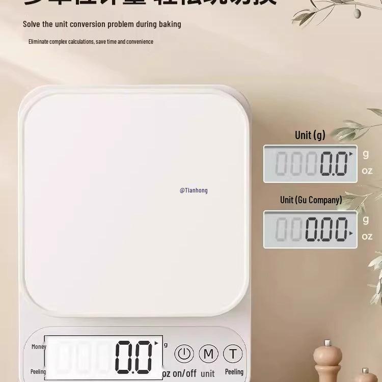 High-Precision Kitchen & Baking Digital Scale (0.1g Accuracy)