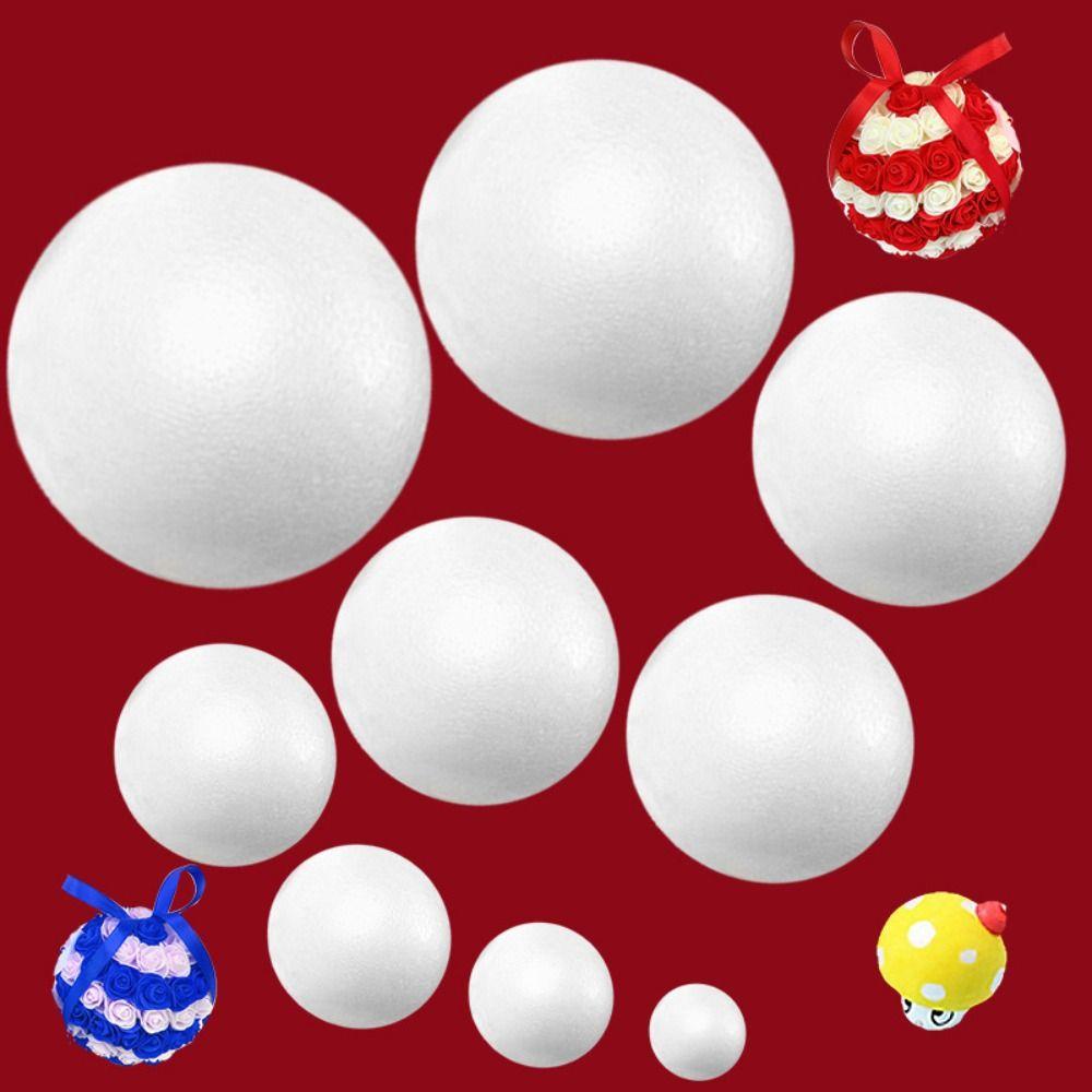 Polystyrene Foam Balls Mini Christmas Ornaments Crafts Christmas Balls Wedding