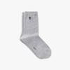 GCUT Honeycomb Collar Socks_Melange Gray 7215284202