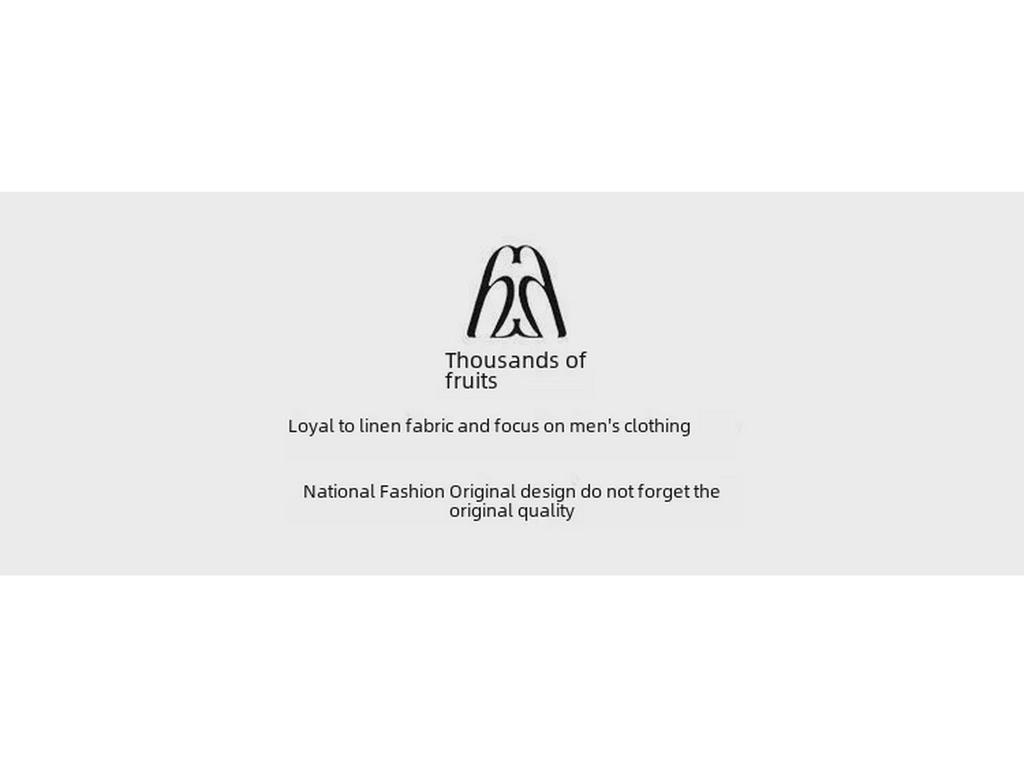 Мужская белая льняная рубашка с коротким рукавом и воротником-стойкой, свободного кроя, легкий летний хлопок.