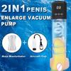 Electric Penis Pump Male Masturbator for Penis Vacuum Enlargement Train 9 Sucking Vibrating Rechargeable Sex Toys for Men Bigger