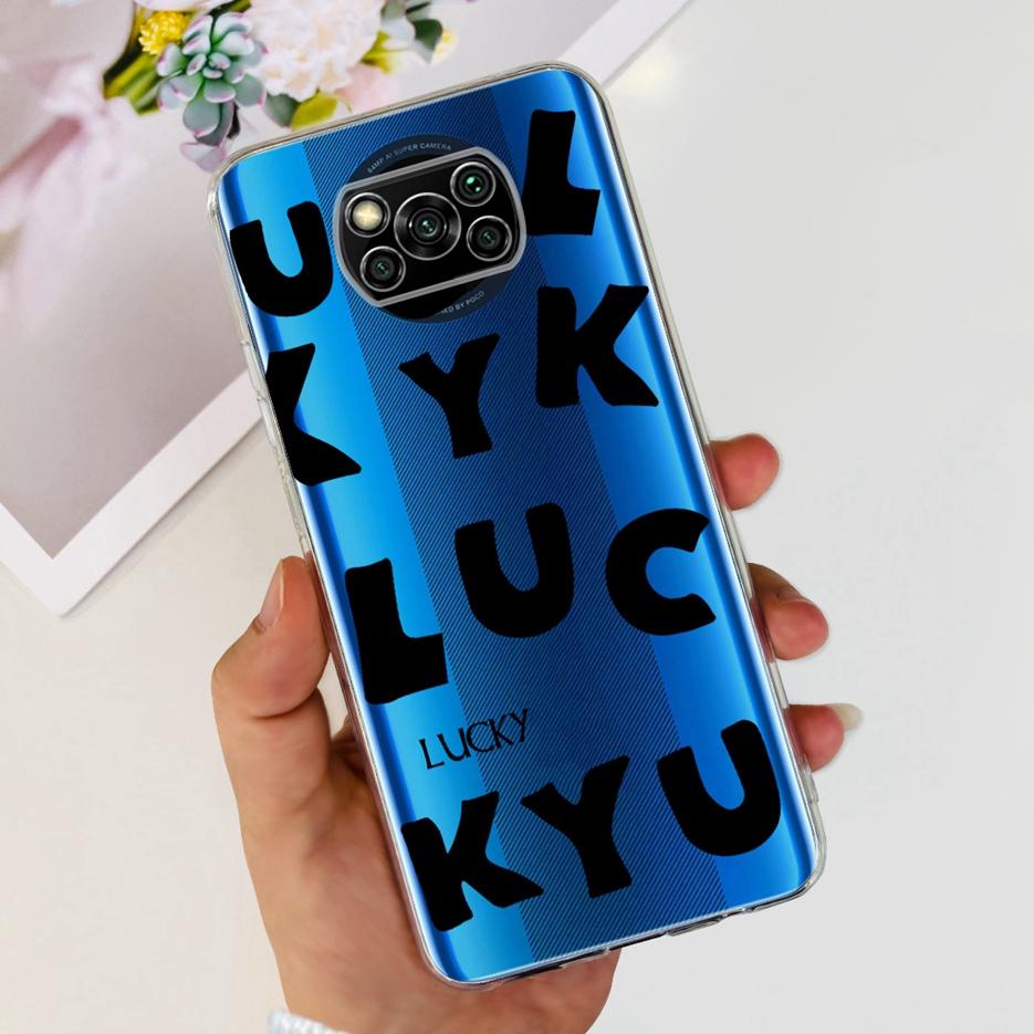 Чехол для Xiaomi Poco X3 Pro Новый Модный Расписной Чехол Прозрачный Силиконовый Мягкий ТПУ Чехол для Телефона Для Xiaomi Poco X3 NFC PocoX3 Pro Корпус