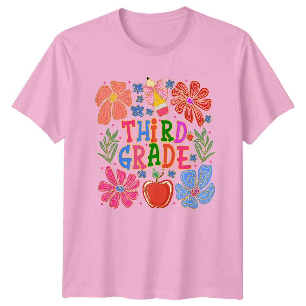 Third Grade Unisexs TShirt EleUnisextary School Teacher Back To School Gift Her