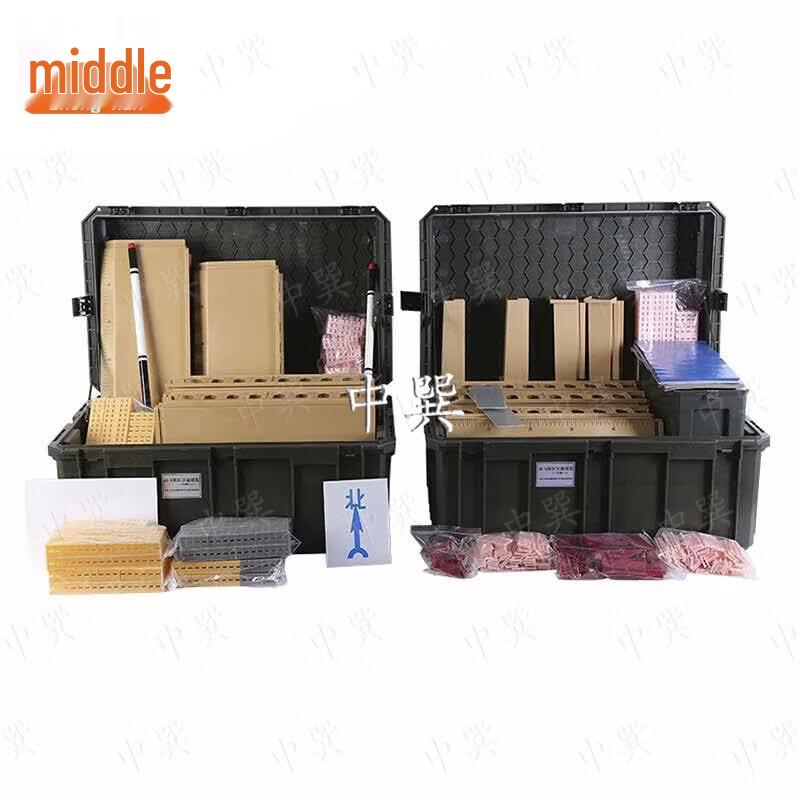 Military Training Street Section Sandbox Model