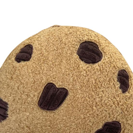 28/45см Плюшевая подушка для сиденья Милая имитация формы печенья Пушистая диванная подушка Защита бедер Наполнитель из ПП хлопка Домашний офис Стул